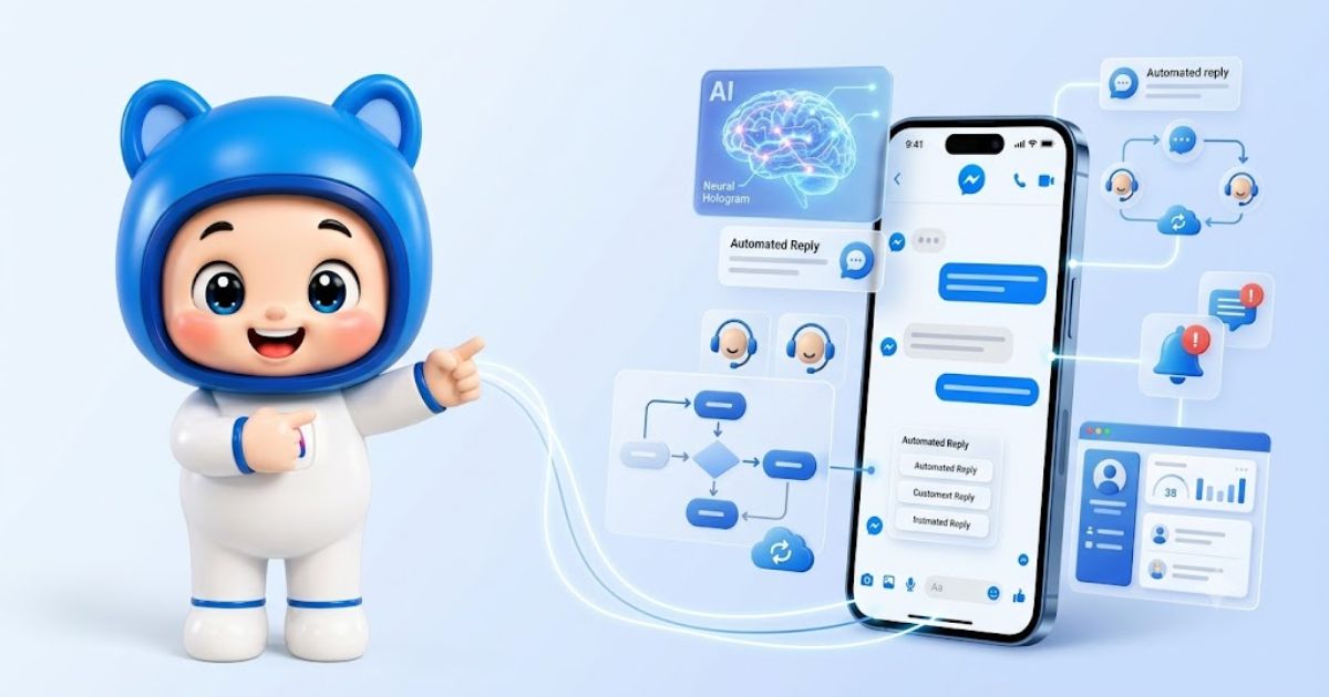 Chatbot Facebook Là Gì? Giải Pháp Trả Lời Tin Nhắn Tự Động Tối Ưu Cho Doanh Nghiệp