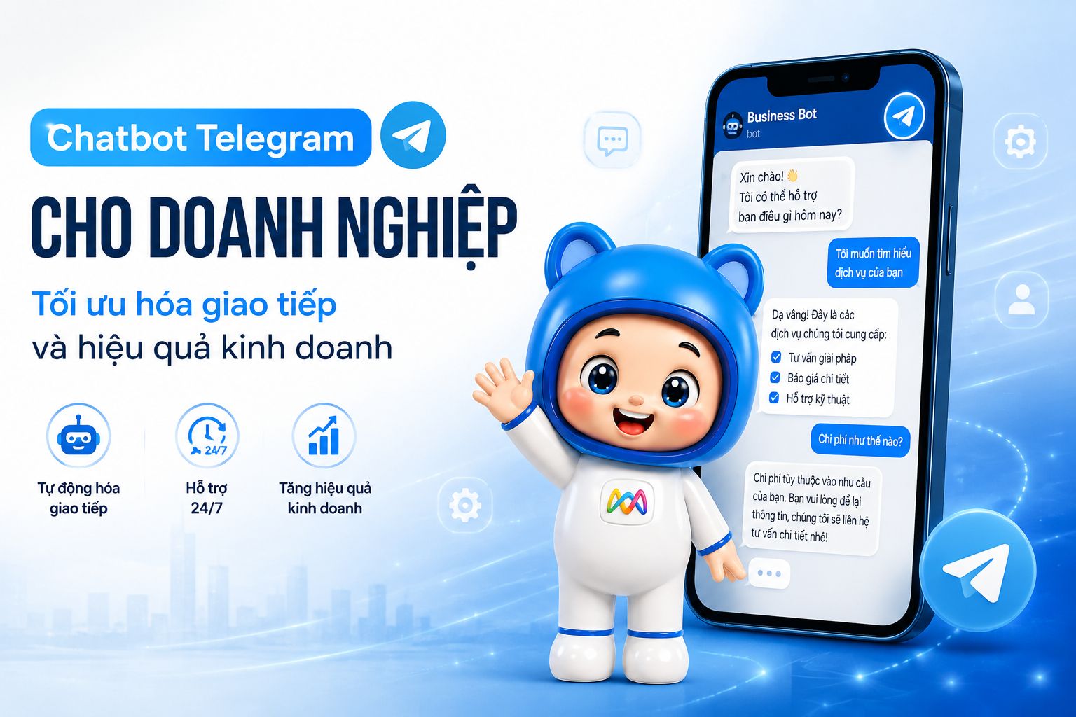 Telegram Chatbots for Business: Optimizing Communication and Business Efficiency