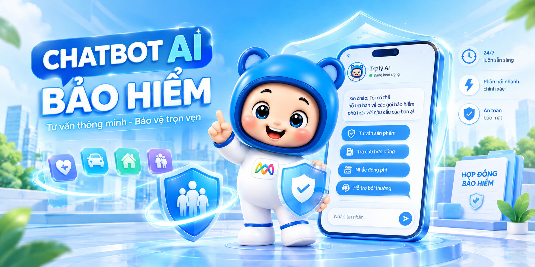 AI Insurance Chatbot: A Solution for Automating Consultation and Customer Service